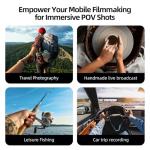 Telesin Magnetic Neck Phone Holder for Vlogging