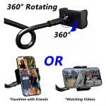 Flexible Gooseneck Bed Stand for Cell Phones