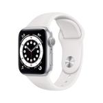 Apple Watch Series 6 GPS 40mm Silver White Band