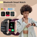 Stylish Smartwatch with Fitness Tracker and Alexa