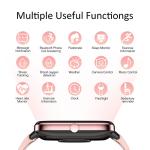 Women's Smartwatch with Fitness Tracker and Heart Monitor