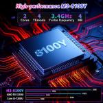 Tunhail 15.6" 2-in-1 Touchscreen Laptop with 16GB RAM