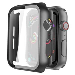Misxi 2-Pack Hard Case & Glass Protector for Apple Watch