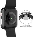 Misxi 2-Pack Hard Case & Glass Protector for Apple Watch