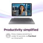 Lenovo Chromebook Duet 10.95" Touchscreen Convertible Laptop