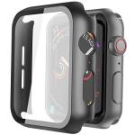 Misxi 2 Pack Hard Case & Screen Protector for Apple Watch 44mm