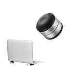 Laptop Riser Pads for Better Ventilation - Black/Silver