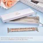 Beaded Apple Watch Band for Women - Rose Gold