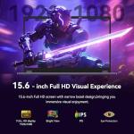 Tylvx 2-in-1 Tablet/Laptop,15.6" Laptop Computer with FHD 360 Flip Touchscreen, Dual-Core M3-8100Y up to 3.4GHz,16GB RAM 512GB SSD, Win 11,Deep Purple,for Student,Note-Taking, Entertainment