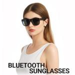GS01 Smart Bluetooth Sunglasses, Audio Sunglasses With Speaker,Polarized lens, Touch Control, Open Ear Music and Hands-Free (Red)