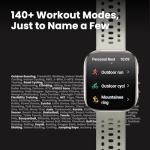 Amazfit Bip 6 Smart Watch 46mm, 14 Day Battery, 1.97" AMOLED Display, GPS & Free Maps, AI, Bluetooth Call & Text, Health, Fitness & Sleep Tracker, 140+ Workout Modes, 5 ATM Water-Resistance, Blush