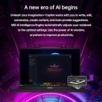 MSI Summit A16 2-in-1 AI Copilot+ PC Business Laptop,16" QHD+ 2560 x 1600 165Hz Touchscreen, AMD Ryzen AI 9 365, 32GB LPDDR5X, 1TB SSD, AMD Radeon 880M, WiFi 7, Fingerprint, Win11 PRO, W/512GB PSD