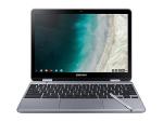 SAMSUNG Chromebook Plus V2 360 12.2" FHD+ 2-in-1 Touchscreen (Intel Celeron 3965Y, 4GB RAM, 128GB (64GB eMMC+64GB SD Card), Stylus Pen) Home & Education Laptop, w/Dual Webcam, Chrome OS (Renewed)