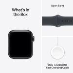 Apple Watch SE 3 [GPS 40mm] Smartwatch with Midnight Aluminum Case with Midnight Sport Band - S/M. Fitness and Sleep Trackers, Heart Rate Monitor, Always-On Display, Water Resistant