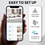 Funstorm 2025 Upgraded Security Camera, 4K HD Mini Nanny Cam for Home with Night Vision, WiFi Indoor Camera, 100 Days Long Battery Life, Motion Detection, Remote Viewing, Wireless Surveillance Cam