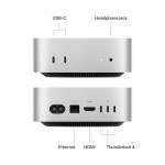 Apple 2024 Mac mini Desktop Computer with M4 chip with 10‑core CPU and 10‑core GPU: Built for Apple Intelligence, 16GB Unified Memory, 256GB SSD Storage, Gigabit Ethernet. Works with iPhone/iPad