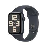 Apple Watch SE (2nd Gen) [GPS 44mm] Smartwatch with Midnight Aluminum Case with Midnight Sport Band M/L. Fitness and Sleep Trackers, Crash Detection, Heart Rate Monitor, Retina Display