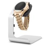 Tranesca Aluminum Watch Stand for Multiple Brand smartwatches, Compatible with Michael Kors, Fossil Gen 6 Hybird/Gen 6/Gen 5/Gen 5e/Gen 4, Armani, Diesel - Stand only