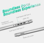 HP Ultrabook Laptop, Snowflake White Design, Intel Quad-Core CPU, 16GB RAM, 128GB SSD + 1TB OneDrive, Windows 11 with Copilot AI — Ideal for Students & Home Use