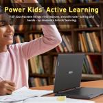 ASUS 11.6" HD Touchscreen 2-in-1 Laptop for Students, Intel Celeron N100, UHD Graphics, 4GB RAM, 288GB Storage(128GB SSD＋160GB Docking Station Set), Webcam, Wi-Fi 6, Windows 11 Pro, Mineral Gray