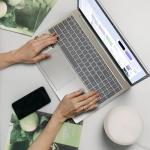 HP Ultrabook 15.6" Business Laptop Computer with Microsoft 365 • 2025/2026 Edition • Copilot AI • Intel 4-Core N100 CPU • 1.1TB Storage (1TB OneDrive + 128GB UFS) • 16GB RAM • Windows 11 • w/o Mouse