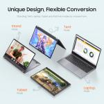 EYY 2-in-1 15.6" Touchscreen Laptop, 16GB RAM