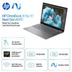 HP OmniBook 16" 2-in-1 Touch Laptop, AMD Ryzen