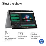 HP OmniBook 16" 2-in-1 Touch Laptop, AMD Ryzen