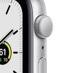 Apple Watch SE 40mm Silver Aluminum White Band