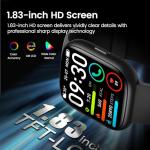 Alexa Smart Watch with HD Touchscreen and Fitness Tracker