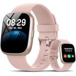 Alexa Smart Watch with Fitness Tracking, Pink