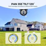 LITYMOL 2K Wireless Outdoor Security Camera