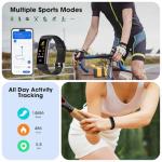 Heart Rate & Oxygen Monitor Fitness Tracker Watch