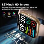 Alexa Smart Watch with Fitness Tracking, Pink