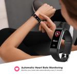 Heart Rate & Oxygen Monitor Fitness Tracker Watch