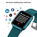 LIVIKEY Waterproof Fitness Tracker Watch with Heart Monitor