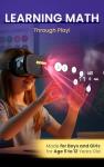 VR Headset with Fun Math Games for Kids