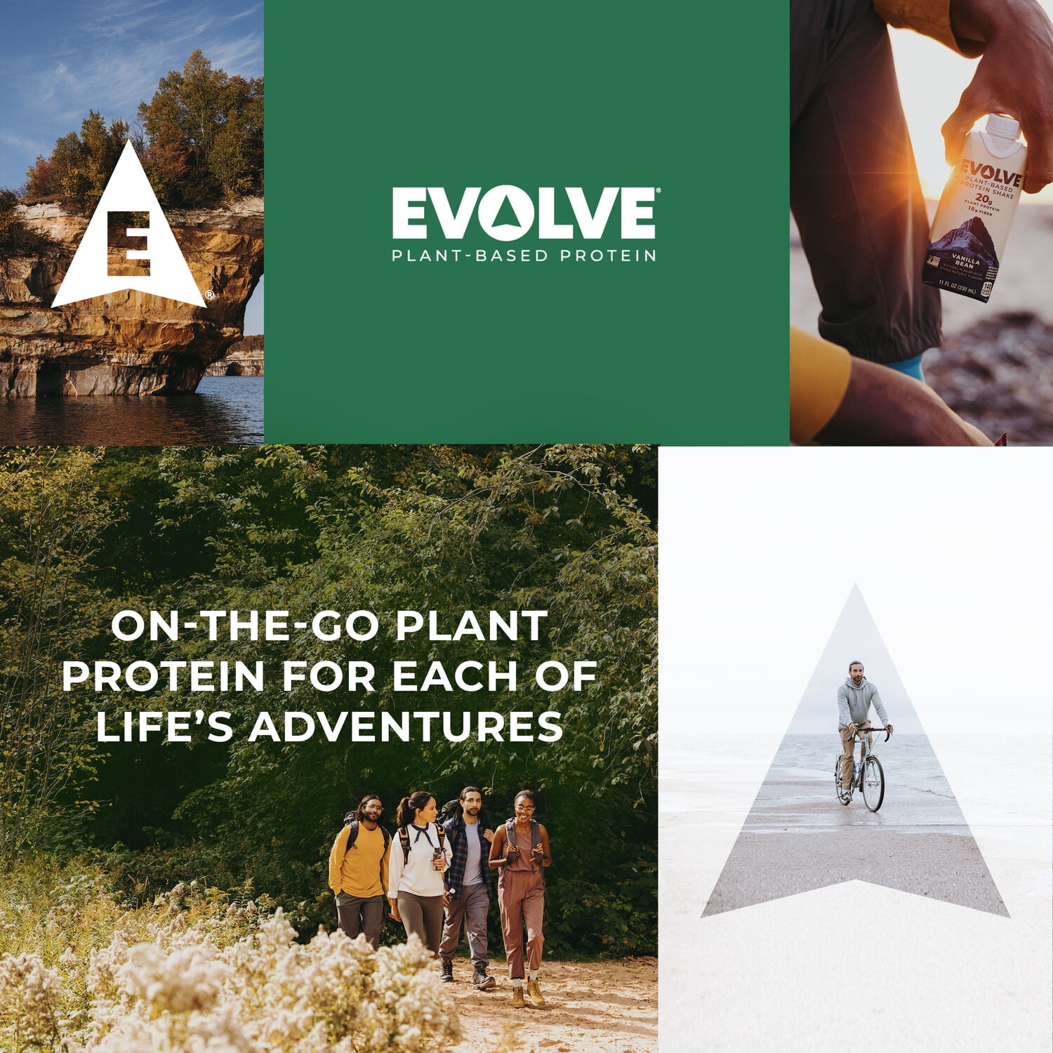 Evolve Classic Chocolate Protein Shakes - Case of 3