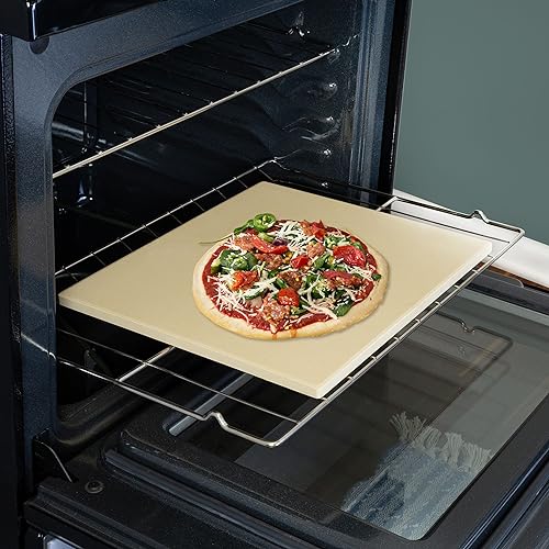 14" x 16" Natural Clay Pizza Stone