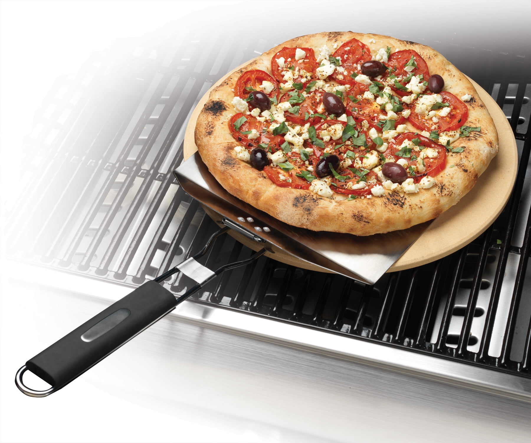 Cuisinart AlfrescAmore' Ceramic Pizza Stone for Grilling