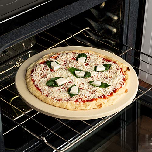 16-Inch Round Pizza Stone for Perfect Baking