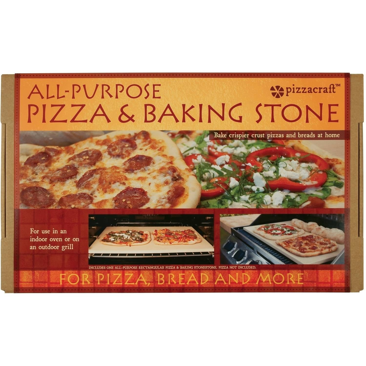 Pizzacraft 20-Inch Rectangular Pizza Stone