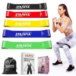 STRAVYA 5-Piece Resistance Bands Set for Home Gym