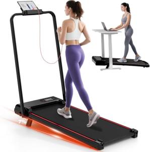 Folding Treadmill for Home with Remote Control