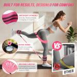 Resistance Bands Set with Ankle Straps for Workouts