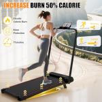 Folding Treadmill for Home with Remote Control