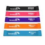 Set of 5 Resistance Bands for Home Workouts