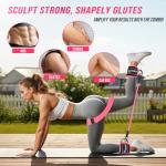 Resistance Bands Set with Ankle Straps for Workouts