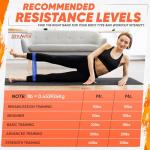 STRAVYA 5-Piece Resistance Bands Set for Home Gym