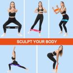 Set of 5 Resistance Bands for Home Workouts